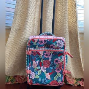 Matilda Jane RARE NWT NEW Happy Trails Suitcase Travel Luggage 19" Carryon